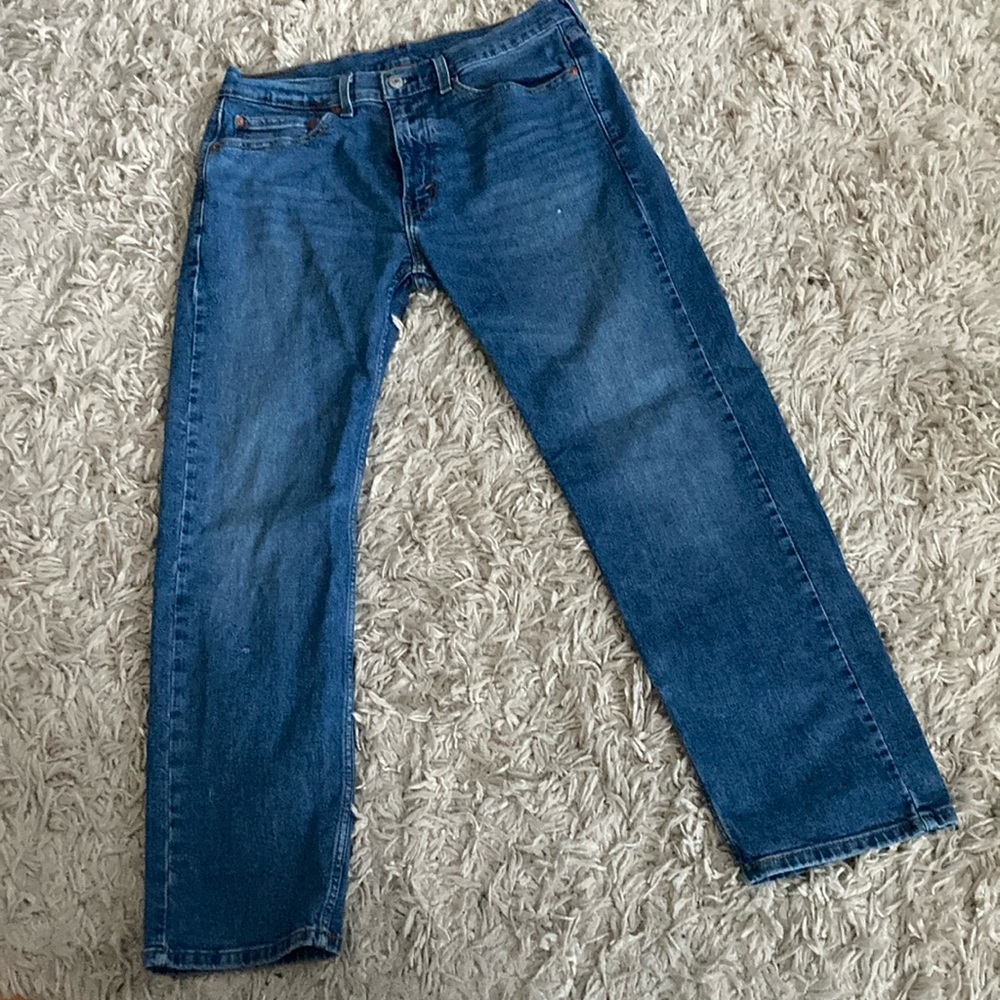 Levi's Blue Straight Jeans